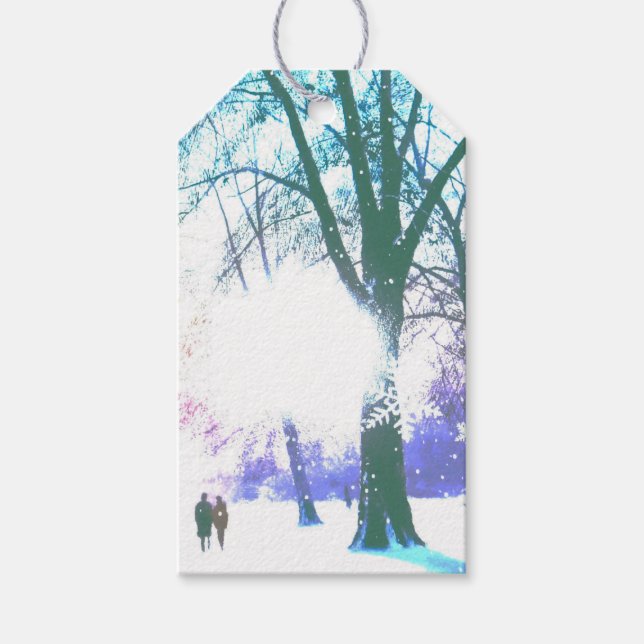 CHRISTMAS Gift Tags ART AND DESIGN (Front)