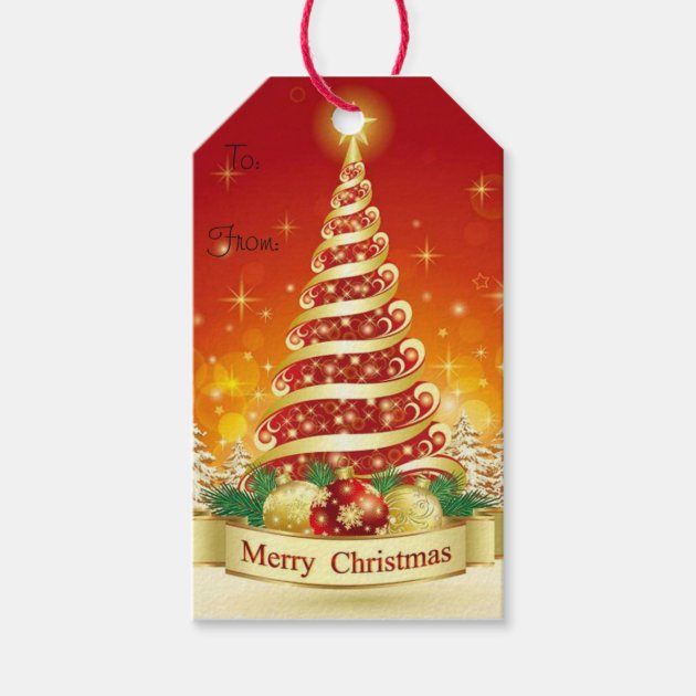 Christmas Gift Tags/Christmas Tree Gift Tags