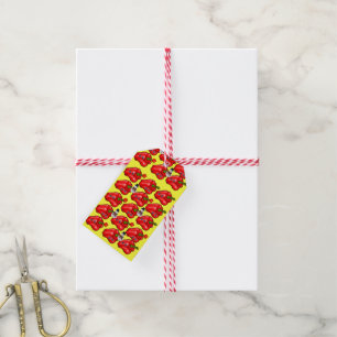 Christmas Gift Tags Red Peppers