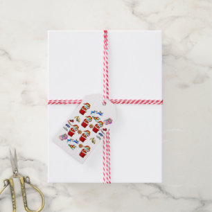 Christmas Gift Tags Santa Claus