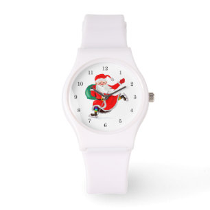 Christmas Gift Watch with Santa Claus