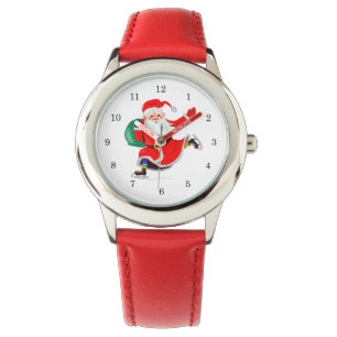 Christmas Gift Watch with Santa Claus