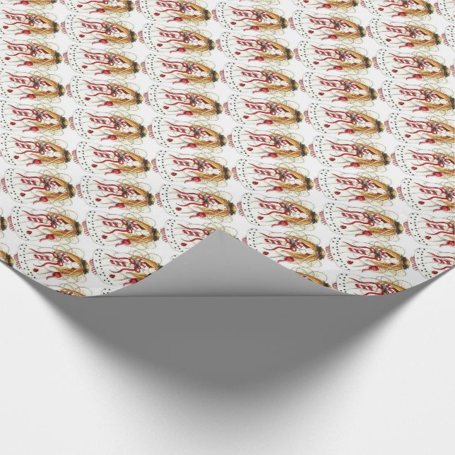 Christmas Gift Wrap/Angels Wrapping Paper (Corner)