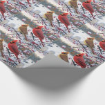 Christmas Gift Wrap/Cardinals Wrapping Paper