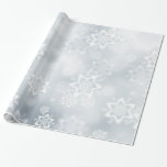 Christmas Gift Wrap/Snow Flakes Wrapping Paper