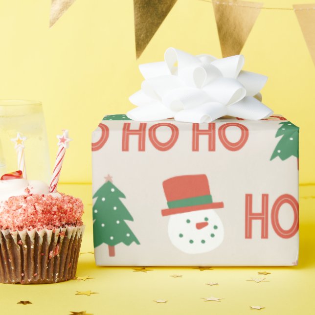 christmas gift Wrapping paper (Birthday Party)