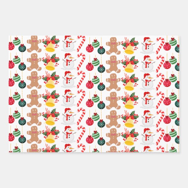Christmas Gift Wrapping Paper (Front)