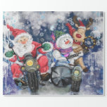 Christmas Gift Wrapping Paper Happy Friends Funny<br><div class="desc">Happy Christmas Friends Gift Wrapping Paper Funny - MIGNED Painting Design</div>