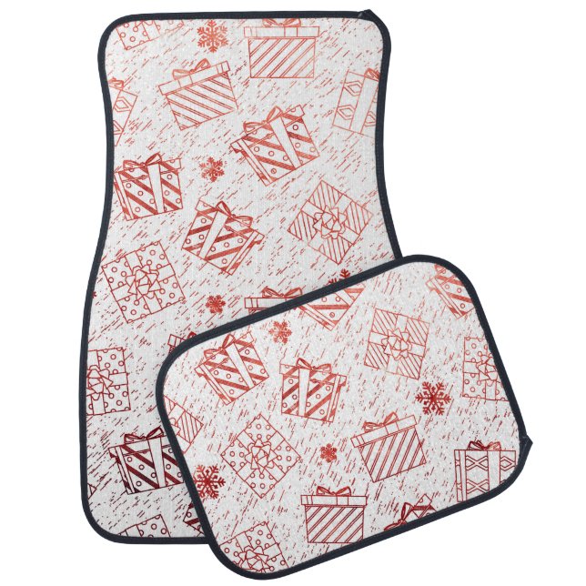 Christmas gifts 5 car floor mat (Set)