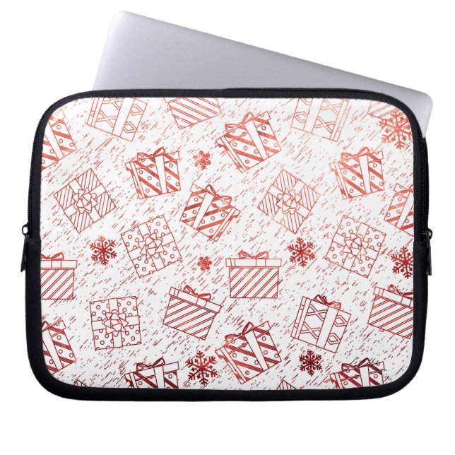 Christmas gifts 5 laptop sleeve (Front)