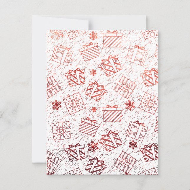 Christmas gifts 5 note card (Front)