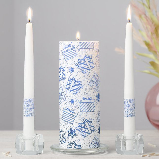 Christmas gifts 6 unity candle set (In Situ)