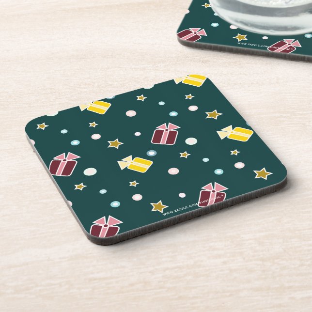 Christmas Gifts Coaster (Left Side)