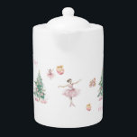 Christmas Gifts for All Ages| Festive | Nutcracker Teapot<br><div class="desc">Christmas Gifts for All Ages| Festive | Nutcracker 🎄 Festive Christmas Gift Design 🎁 | Perfect for Holiday Cheer! Get into the holiday spirit with our trendy and festive Christmas design, perfect for all your seasonal needs! Whether you’re shopping for the ultimate holiday gift or looking to add some seasonal...</div>