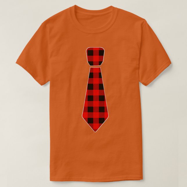 Christmas Gifts for Men Dad Family Buffalo Plaid C T-Shirt (Design Front)