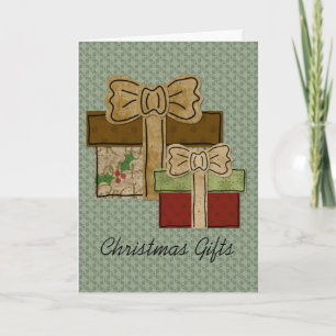 Christmas Gifts Greeting Card