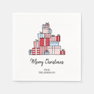 Christmas Gifts Holiday Paper Napkins