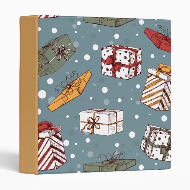 Christmas gifts pattern binder (Front/Spine)
