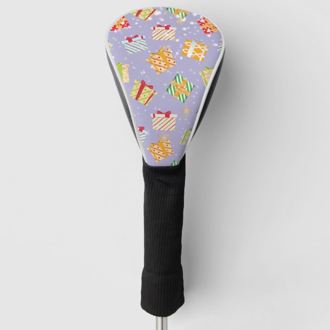 Christmas gifts pattern golf head cover (Front)