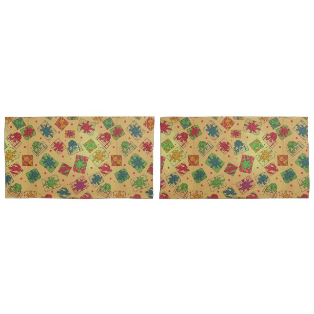 Christmas gifts pillow case (Front-Set)