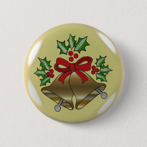 CHRISTMAS GIFTS PINBACK BUTTON