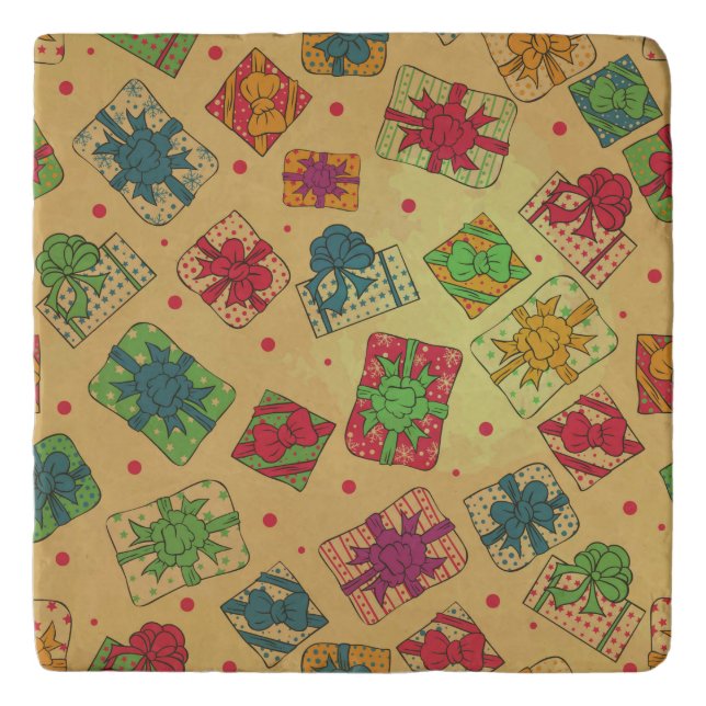 Christmas gifts trivet (Front)