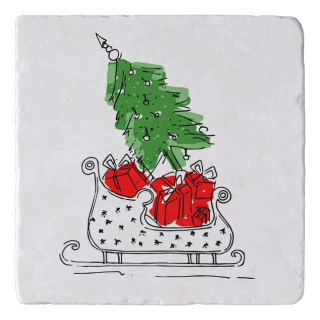 Christmas Gifts Trivet (Front)