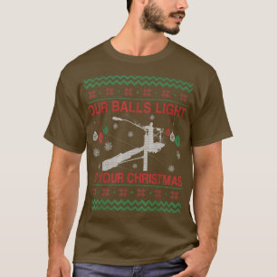 Christmas Gifts Ugly Christmas Sweater For Lineman