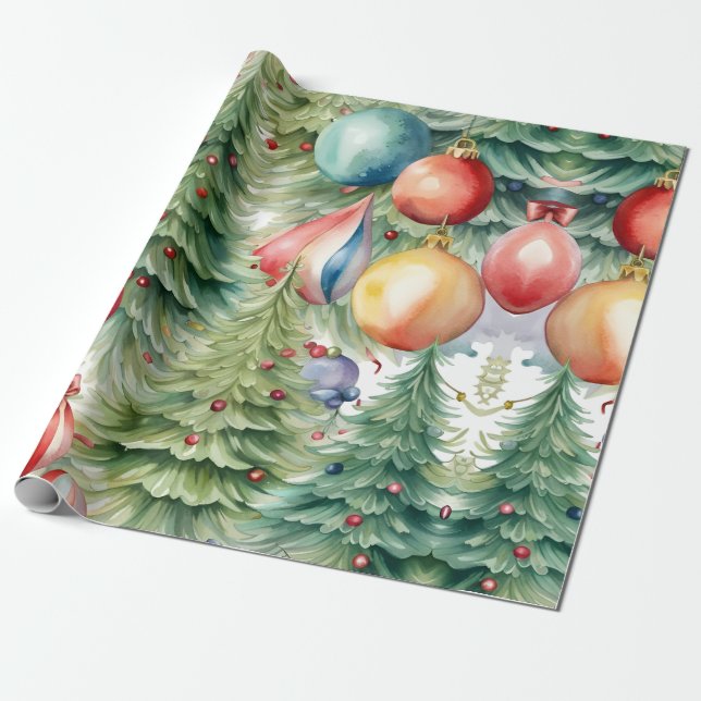  Christmas  gifts  Wrapping Paper (Unrolled)