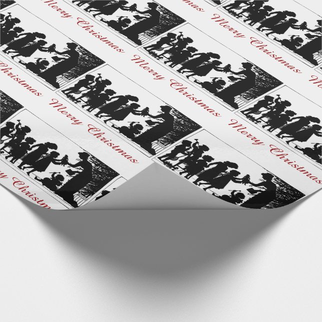 Christmas Gifts Wrapping Paper (Corner)