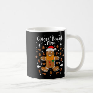Christmas Ginger Beard Man Mustache Hair Coffee Mug