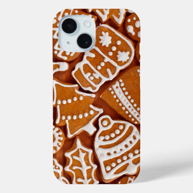 Christmas Gingerbread Biscuits Case-Mate iPhone Case (Back)