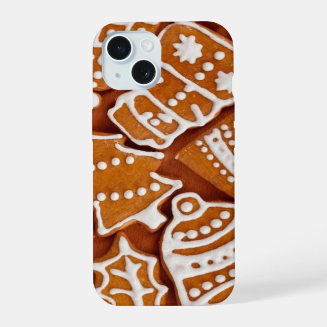 Christmas Gingerbread Biscuits Iphone Case (Back)