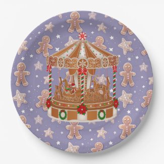 Christmas Gingerbread Carousel