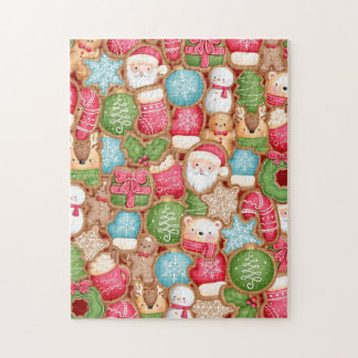 Christmas Gingerbread Cookie Puzzle