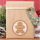 Christmas Gingerbread Cookies Classic Round Sticker | Zazzle