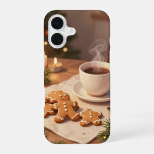 Christmas Gingerbread Cookies Coffee Phone Case