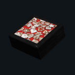 Christmas Gingerbread Cookies Keepsake Box<br><div class="desc">Merry Christmas celebration with this item. This design looks good on any product. ⭐PERSONALIZE this template with your artwork. ⭐EDIT it further to make more changes. ⭐TRANSFER this design to any product. Visit all my stores at bit.ly/SandyspiderStores (cut and paste).</div>