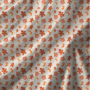 Christmas Gingerbread Cookies Pattern Bandana