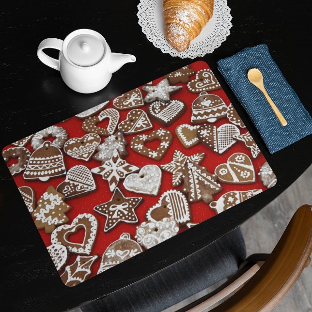 Christmas Gingerbread Cookies Placemat (Christmas Gingerbread Cookies Placemat)