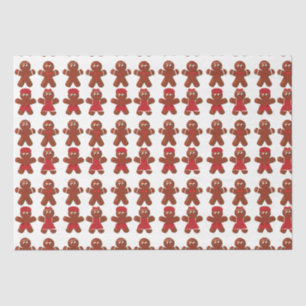Christmas Gingerbread Cookies Tissue Paper