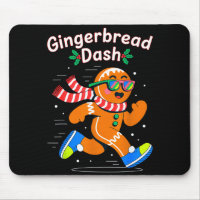 Christmas Gingerbread Dash Running Runner Xmas Mar