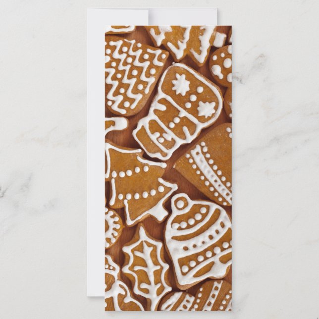 Christmas Gingerbread Holiday Cookies (Front)