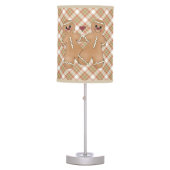 Christmas Gingerbread Holiday Table lamp (Front)