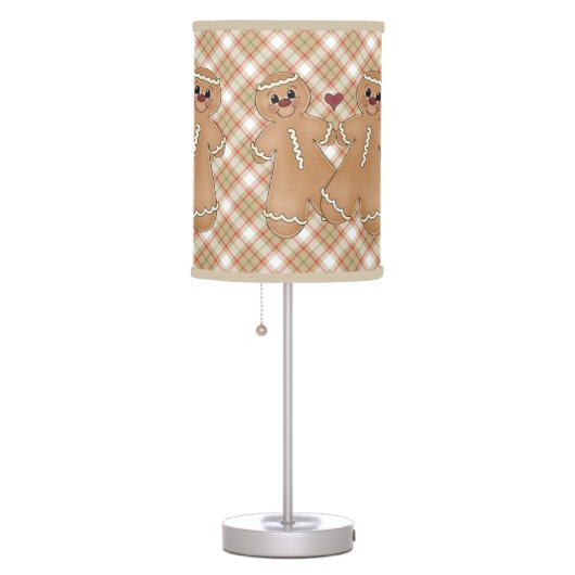 Christmas Gingerbread Holiday Table lamp (Right)