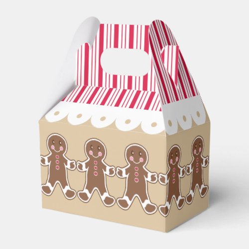 Christmas Gingerbread House Party Treats Gift Box