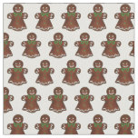 Christmas Gingerbread Lady Ladies Cookie Holiday Fabric
