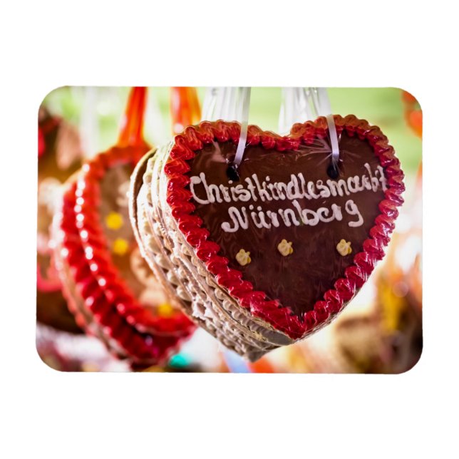 Christmas gingerbread magnet (Horizontal)