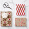 Christmas Gingerbread Man Cookies & Candy Stripes