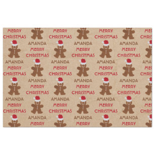 Gingerbread Man Wrapping Paper – k.Patricia Designs